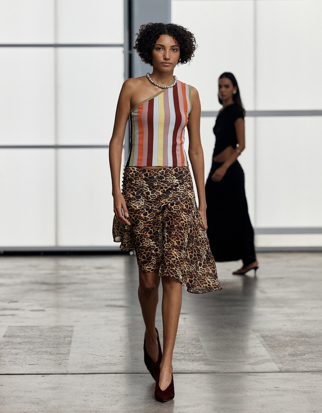 Third Form - Rhythm Knit One Shoulder Top