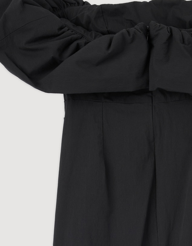 Revibe - Repaired Shona Joy Campbell Strapless Bubble Maxi Dress - AU 8