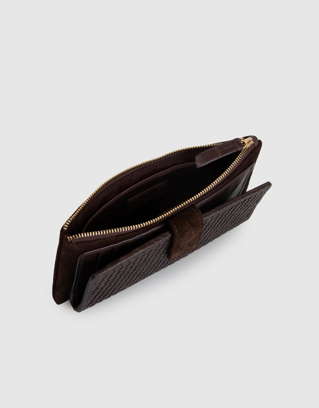 Evity - Emmy Suede Leather Medium Wallet