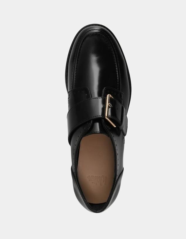 Wittner - Fredi Leather Monk Strap Loafers