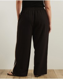 Atmos&Here Curvy - Zuma Contrast Pipping Pant