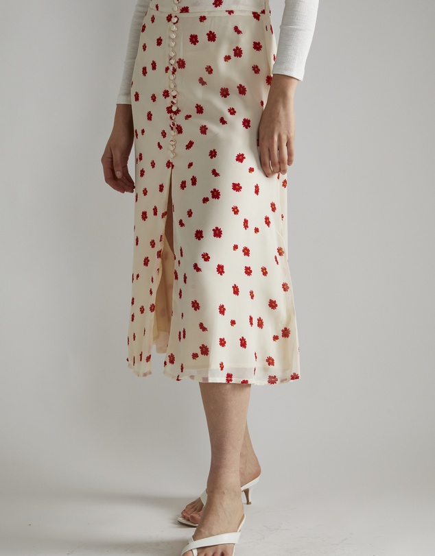Glamorous - Button Front Midi Skirt