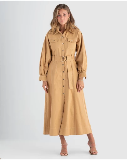 Pasduchas - Abundance Shirt Midi Dress