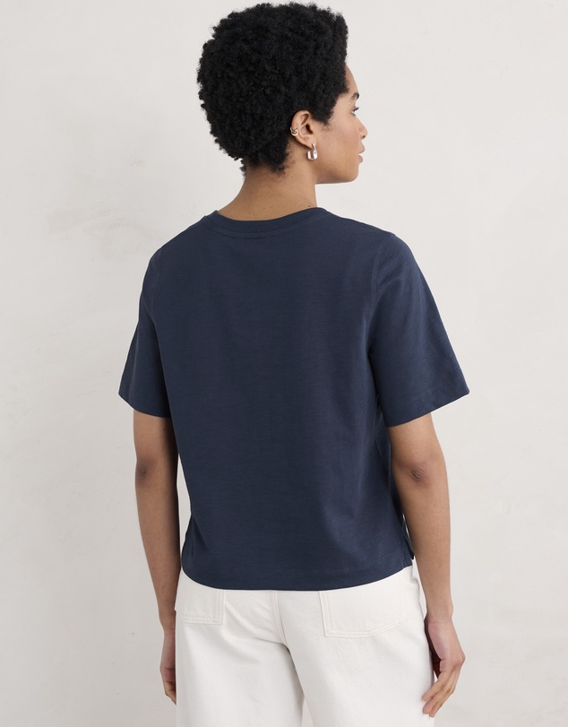 Seasalt - Seasalt Cornwall Navy Copseland T-Shirt