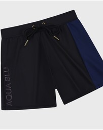 Aqua Blu Kids - Building Blocks Lycra Swim Shorts - Teens