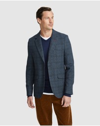 Oxford - Blake Wool Blend Check Blazer