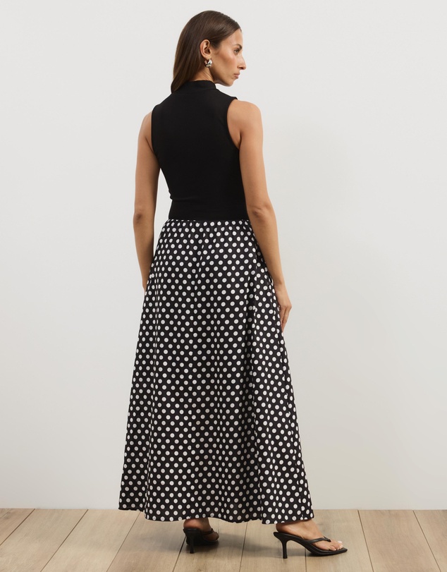 Atmos&Here - Annie Contrast Midi Dress