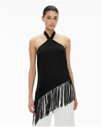 Witchery - Fringe Halter Top