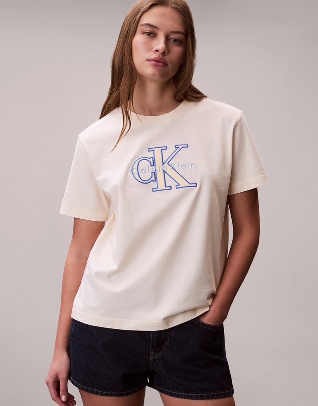 Calvin Klein Jeans - Dual Tone Monologo Classic T-Shirt