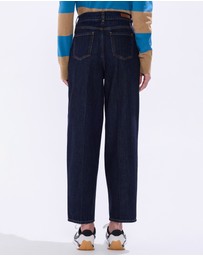 Marcs - Mickey Waxed Barrel Leg Jeans