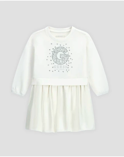 GUESS - Eco Mixed Fabric Dress