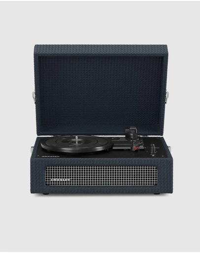 Crosley - Crosley Voyager Bluetooth Portable Turntable - Navy