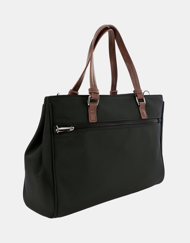Pierre Cardin - Pierre Cardin RFID Anti-Theft Nylon Mini Tote with Crossbody