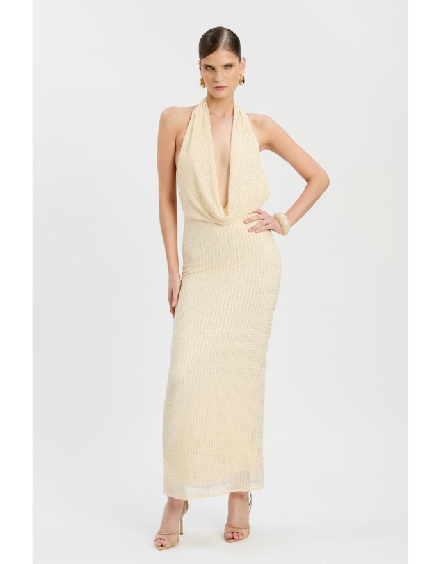 Bardot - Nola Sequin Cowl Maxi Dress