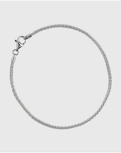 Najo - Kinetic Men's Silver Bracelet (21cm)