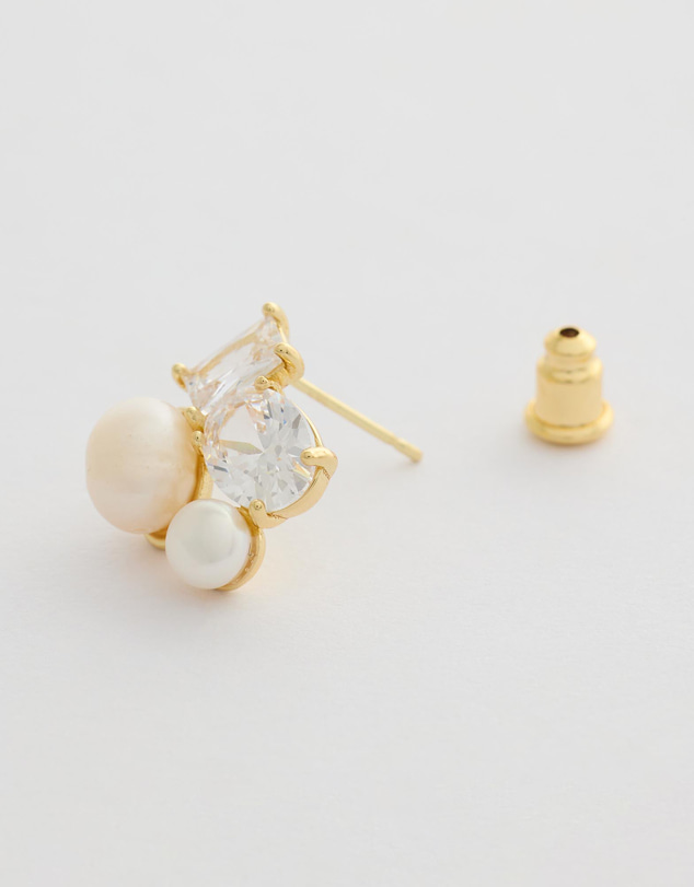 Moira Hughes - The White Label - Nehemia Pearl Earrings