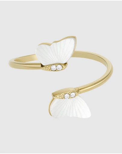 Fossil - Jewelry Gold Tone Ring