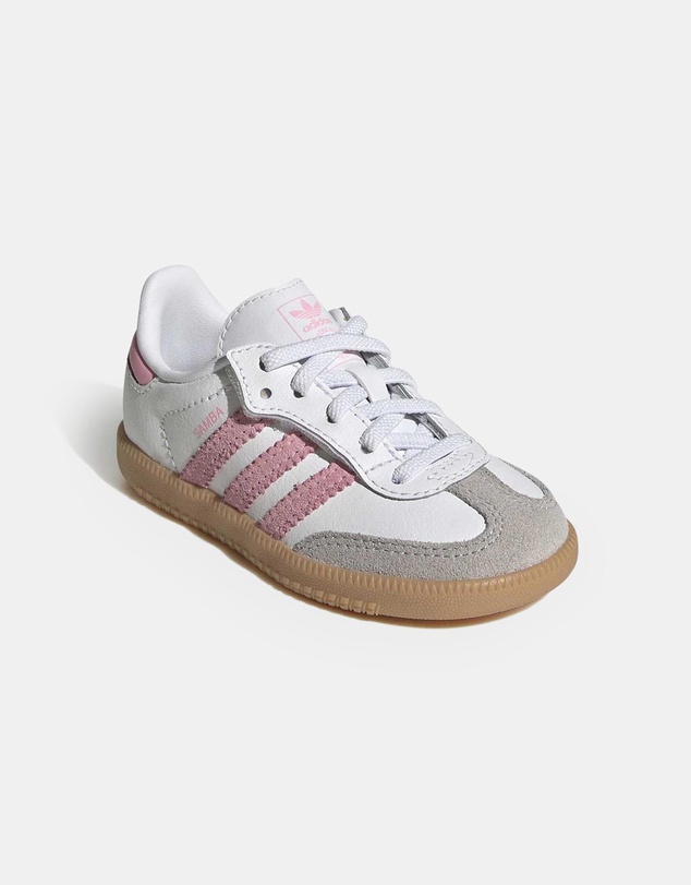adidas Originals - Samba OG Comfort Closure Elastic Lace Shoes - Babies
