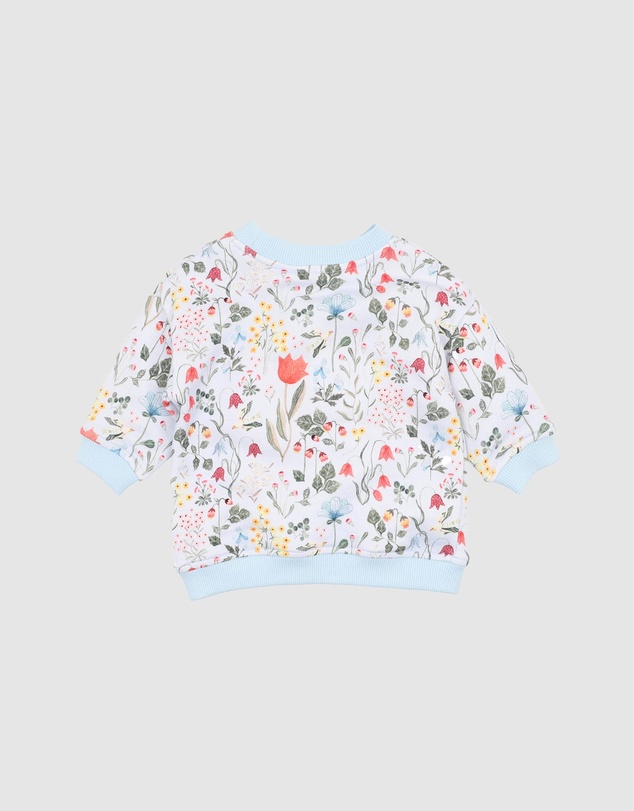Fox & Finch - Botanica Print Sweatshirt - Babies