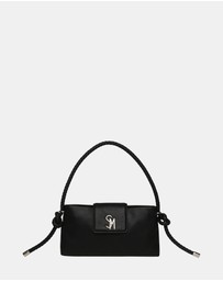 Steve Madden - BRooks Black Silver Handbag