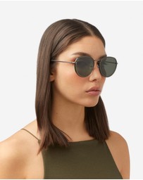 Hawkers Co - HAWKERS Ceres - Polarized Green Metal Alligator Sunglasses for Men and Women