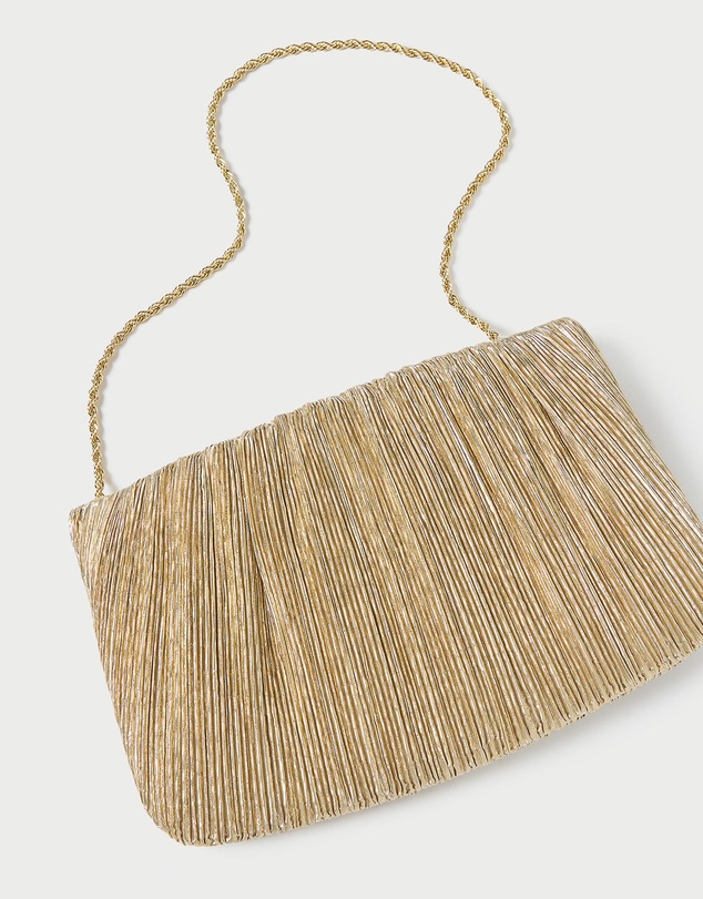 Loeffler Randall - Brit Pleated Flat Clutch