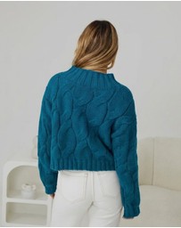 Esther & Co - Hadi Knit - Teal