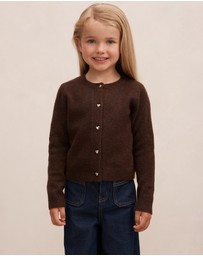 Forever New Girls - Hallie Crew Neck Girls Cardigan