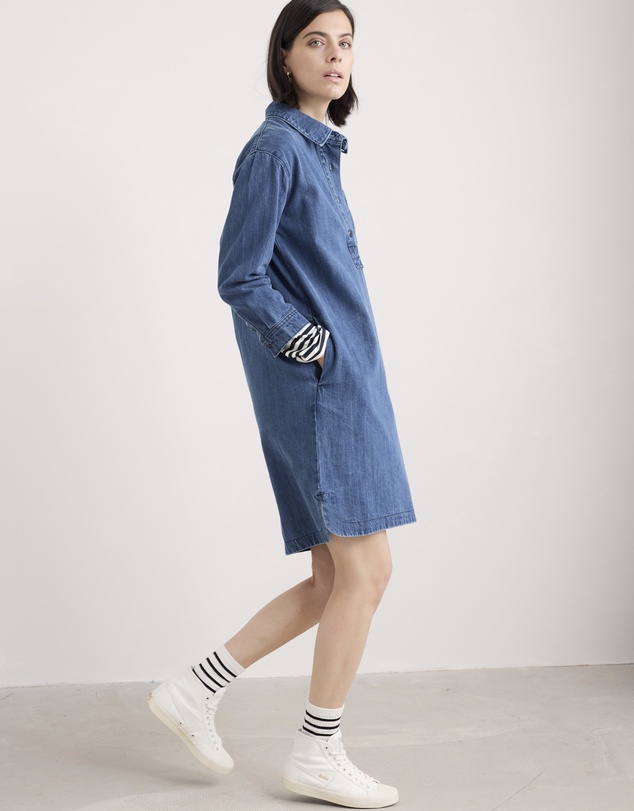 Seasalt - Seasalt Cornwall Blue Guidebook Dress