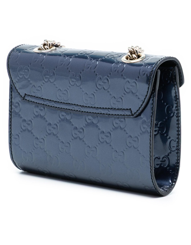 Pre-Loved by Azura Reborn - Pre-Loved Mini Patent Guccissima Emily Crossbody