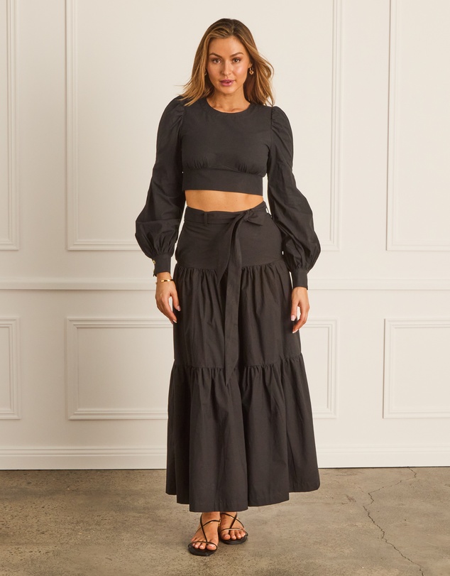 Heaven Australia - Ink Tia Maxi Skirt