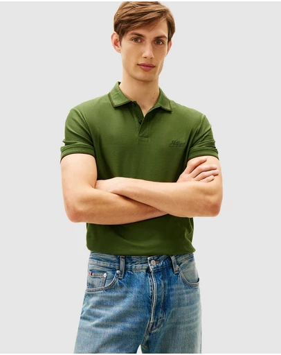 Tommy Hilfiger - Embroidered Twill Polo