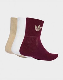 adidas Originals - 3-Pack Mid Ankle Socks