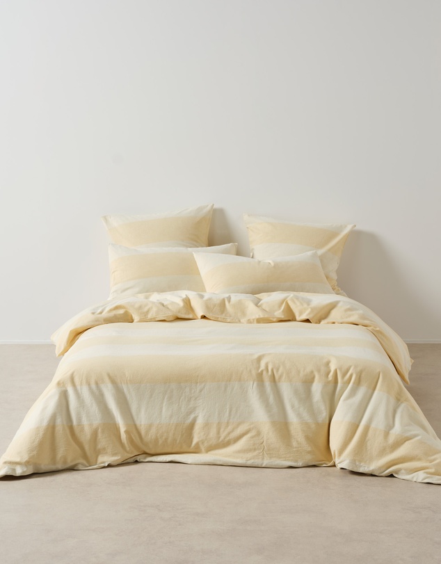 Linen House - Vintage Wide Stripe European Pillowcase