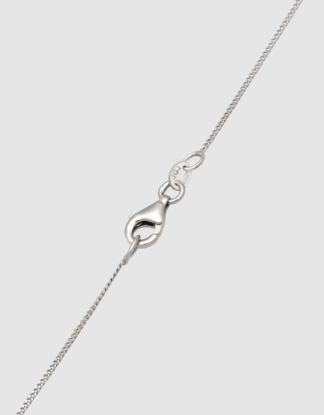 Elli Jewelry - Citrine Hammered Coin Necklace in 925 Silver