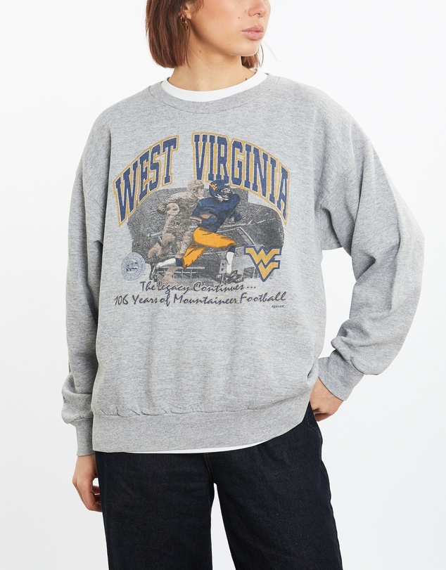 Vintage by The Real Deal - Pre Loved - 1997 NCAA West Virginia Mountaineers Sweatshirt