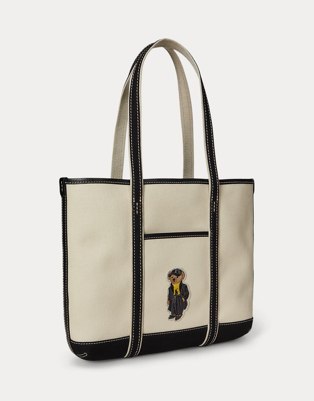 Polo Ralph Lauren - Polo Bear Canvas Small Shopper Tote