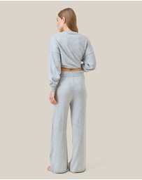 Papinelle - Cotton Cashmere Straight Leg Pant