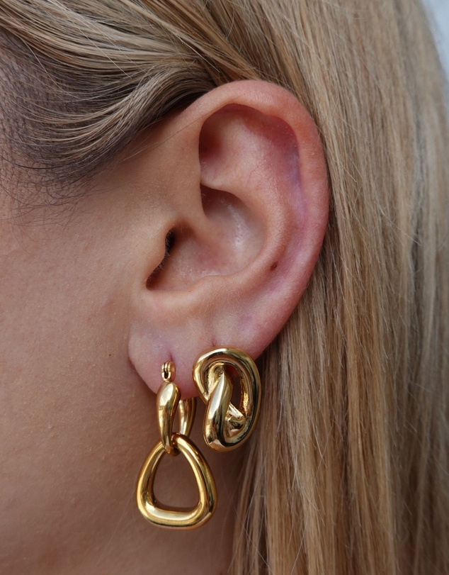 Izoa - Darcy Hoop Earrings