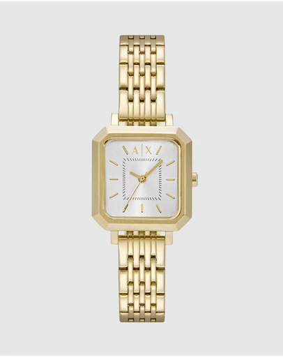 Armani Exchange - Gold Tone Analogue Watch