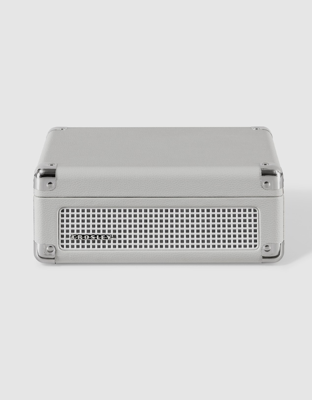 Crosley - Crosley Cruiser Portable Retro CD Player with Stereo Bluetooth Speakers, FM Radio - White Sands