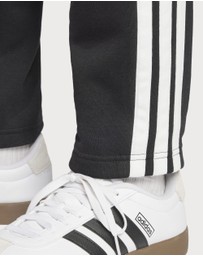 adidas Sportswear - Essentials 3-Stripes Fleece Pants Open Hem Mens