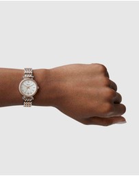 Fossil - Carlie Mini Two Tone Analogue Watch ES4649