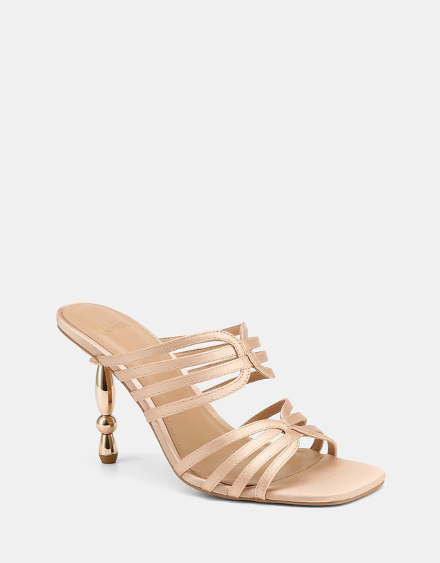 Wittner - Yasmin High Sandals Champagne Satin