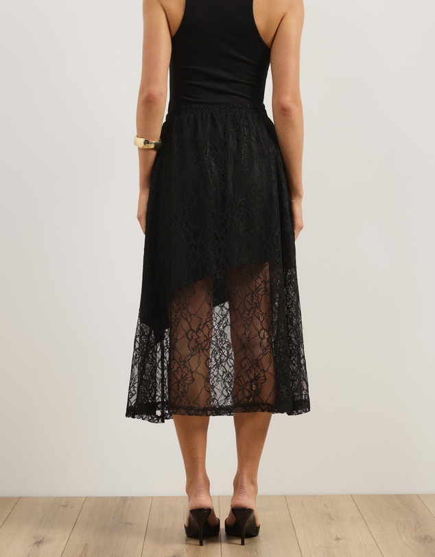 Atmos&Here - Matilda Lace Midi Skirt