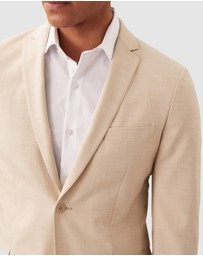 Calvin Klein - Sharkskin Performance Suit Jacket