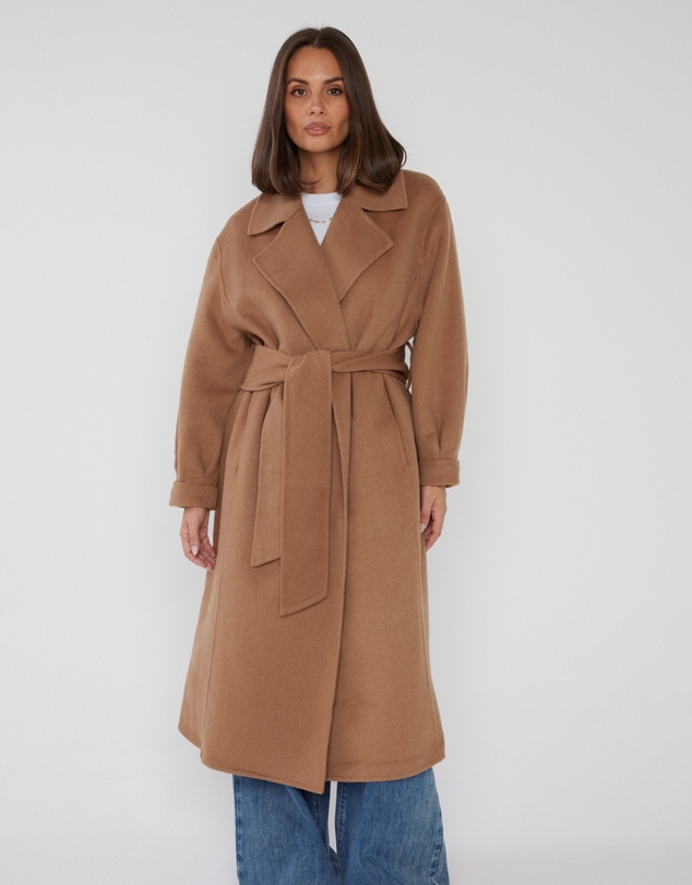 ALEXANDRA - Rafel Coat Tan