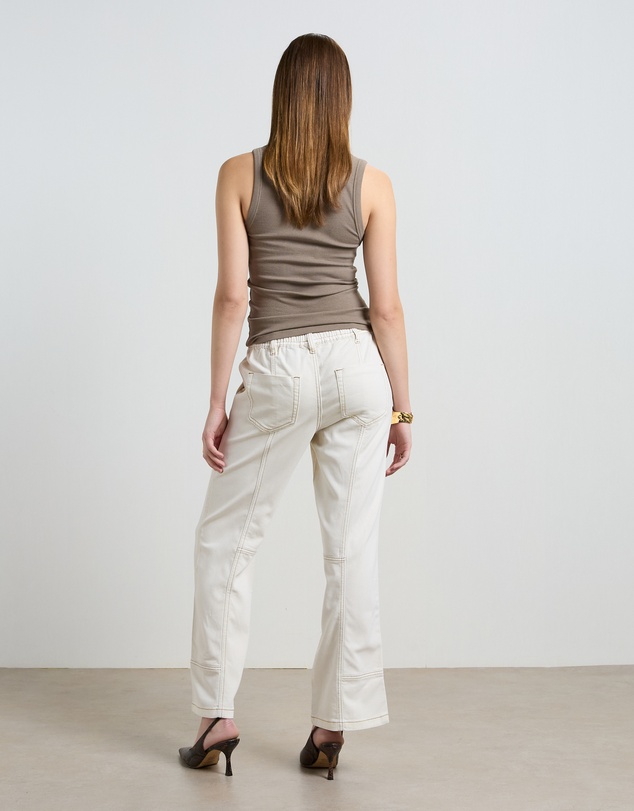 DRICOPER DENIM - Kara Cream Tencel Pants