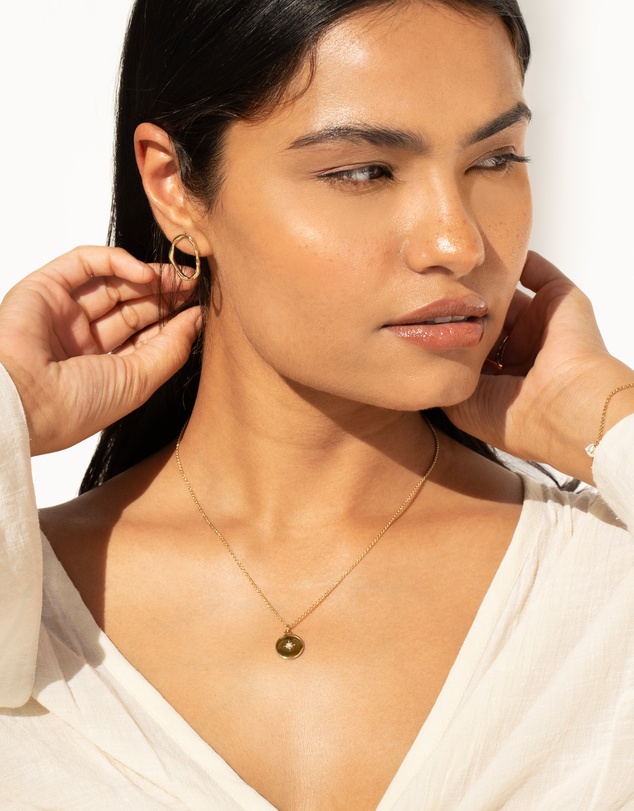 Mestige - True North Necklace - 18K Gold Plated