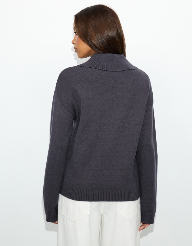 Dazie - Seattle Keyhole Knit Jumper